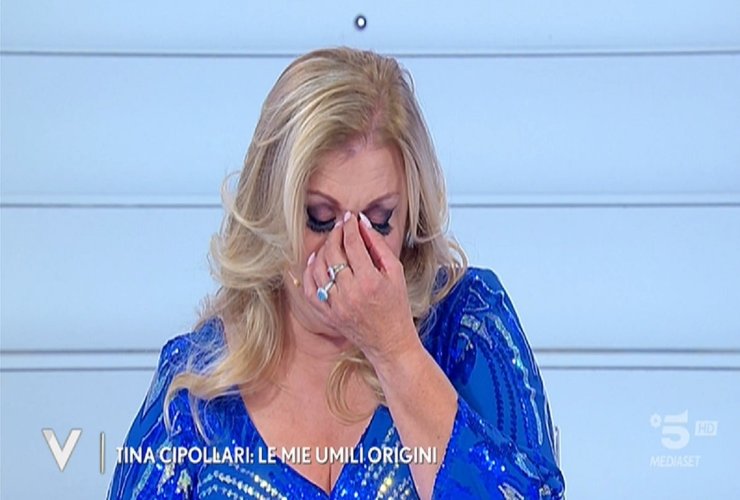 Tina Cipollari piange in tv -Teresaventrone.it