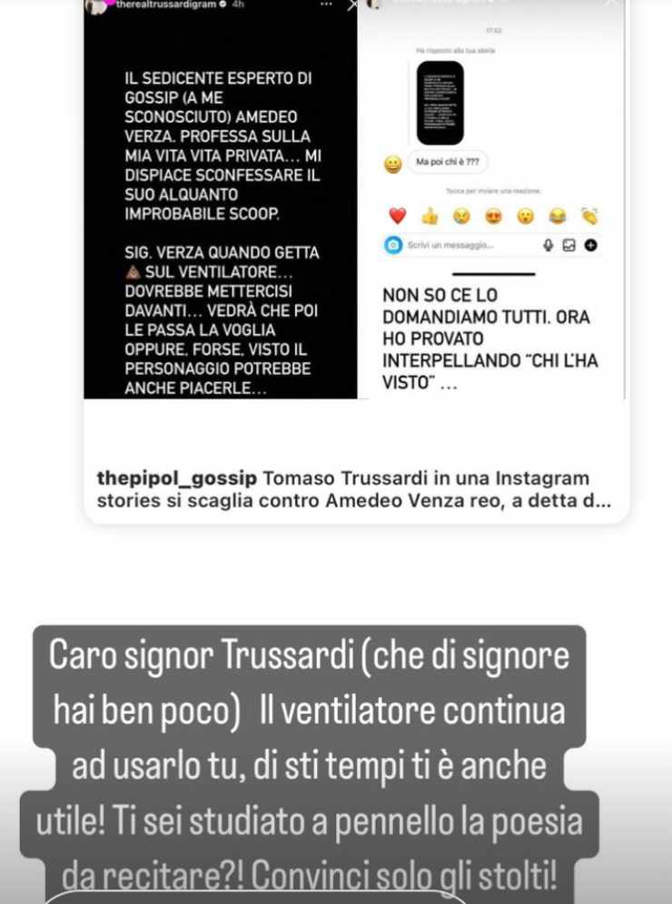 Tomaso Trussardi parla della sua vita privata - Teresaventrone.it 