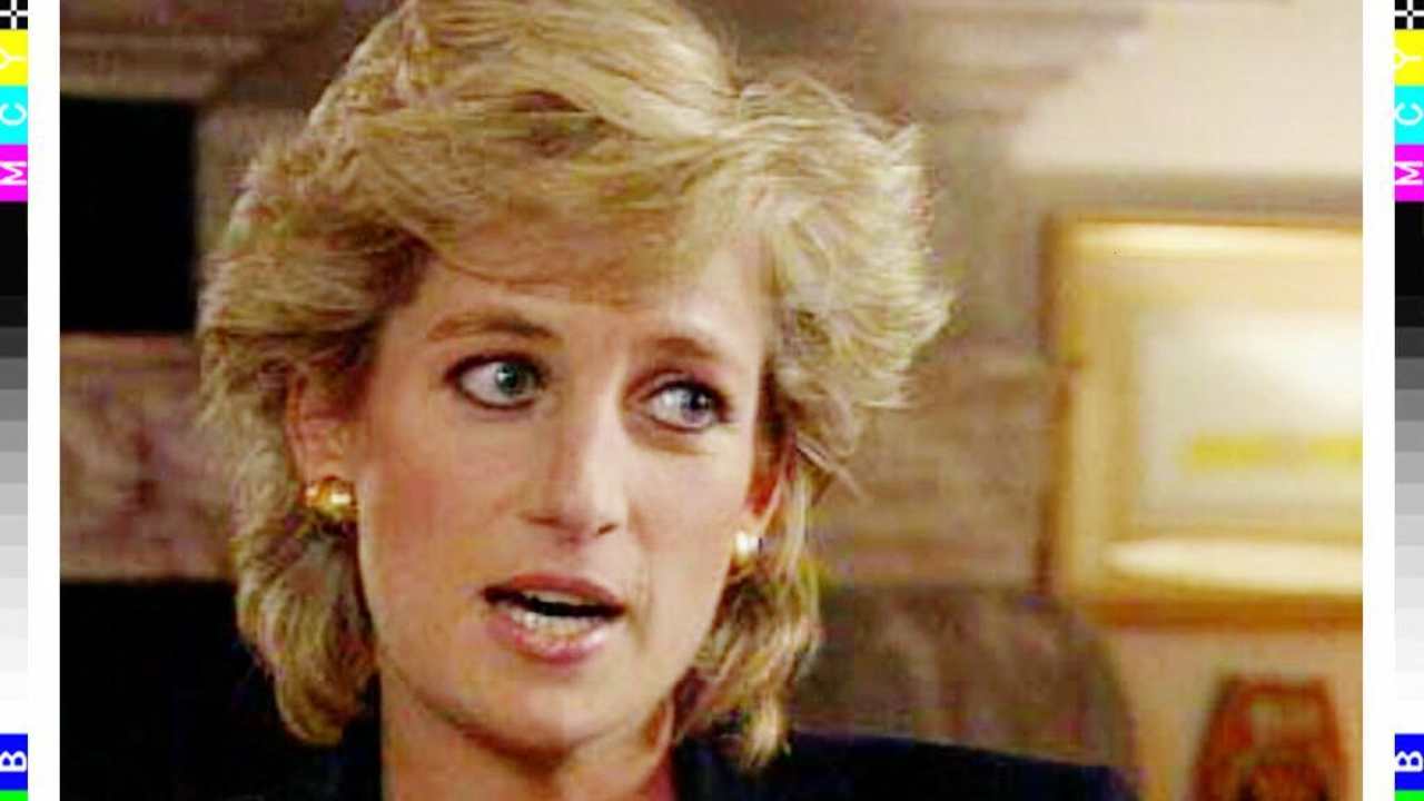 Lady Diana durante la famosa intervista per BBC 