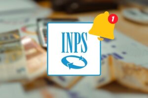 logo inps con campanello di notifica